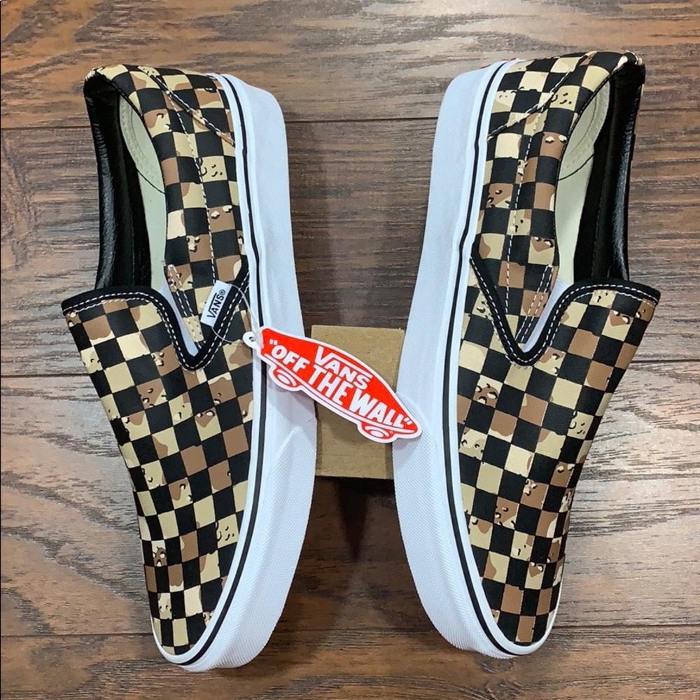 VANS CLASSIC SLIP-ON CHECKERBOARD Cmdsrttr Men’s - Picture 15 of 16